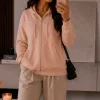 Nike Sweatshirtjacke Jacke Hoodie rosa M