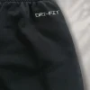 Nike Track Pants Mini Swoosh Schwarz L Sweatpants Streetwear Vintage Style Dri-FIT Y2K