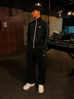 Nike Trainingsjacke | Trackjacket | Größe L | Schwarz | Y2K 2000er