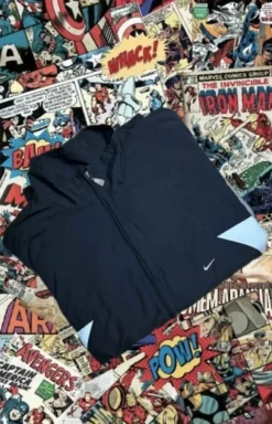 Nike Vintage Trackjacket / Schwarz Unisex Gr. S