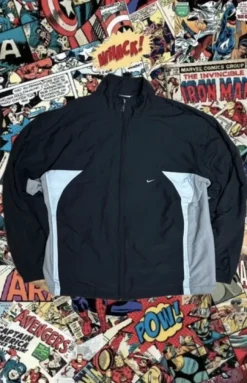Nike Vintage Trackjacket / Schwarz Unisex Gr. S