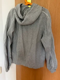Nike Zip Hoodie in Grau, Größe S
