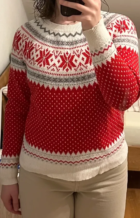 Norwegerpulli/Weihnachtspulli