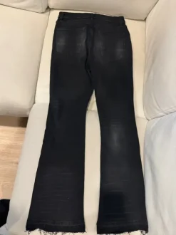 Nova Men schwarze Destroyed Jeans Größe 32