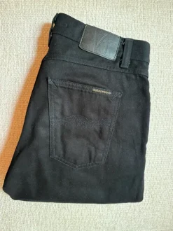 Nudie Jeans 29/30 Schwarz Slim-Fit