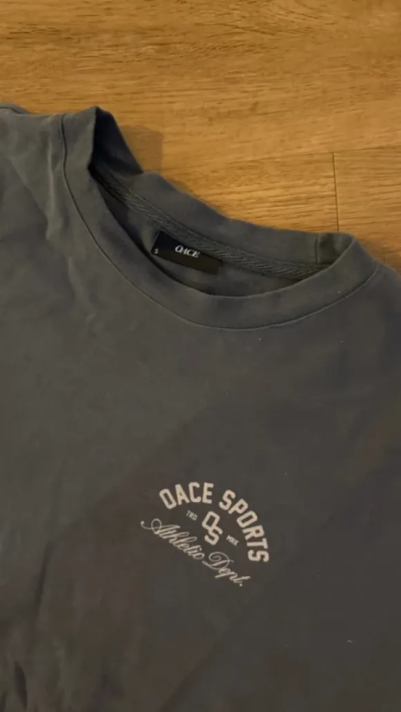 Oace College Shirt Grau S