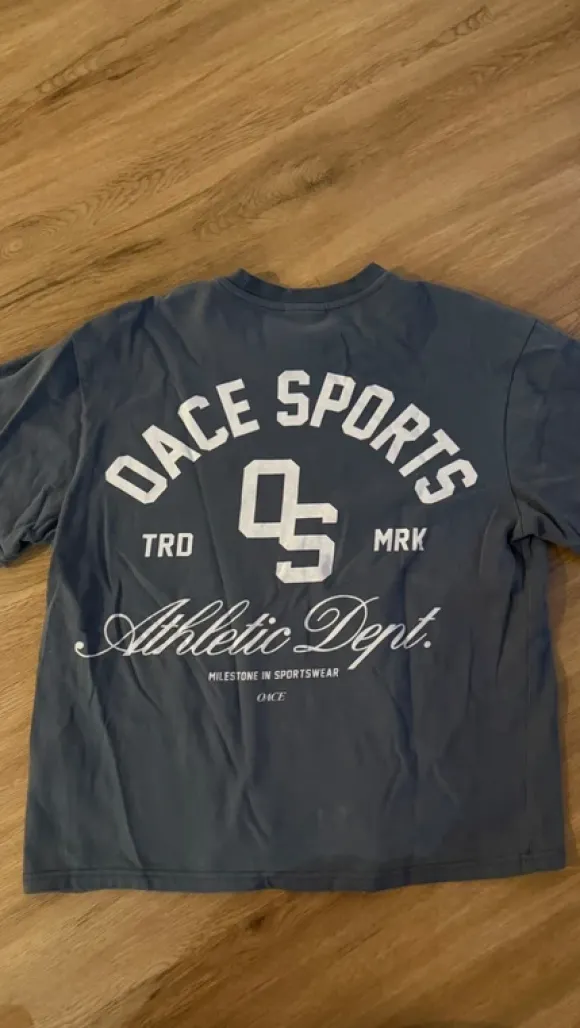 Oace College Shirt Grau S