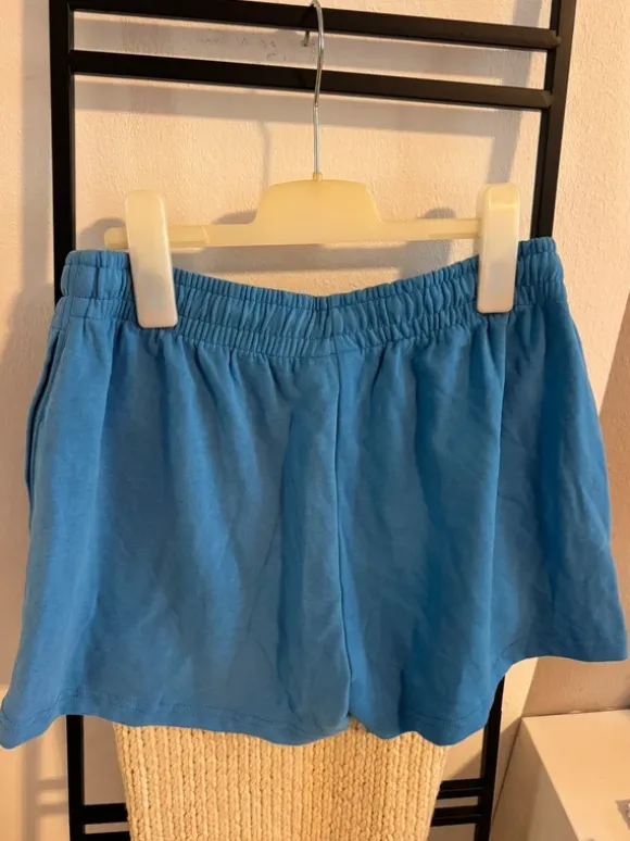 Oace kurze Short in blau