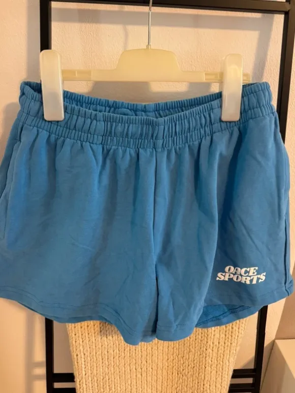 Oace kurze Short in blau