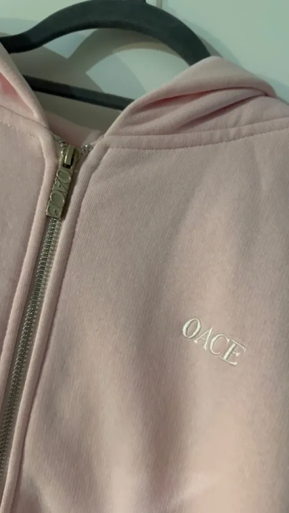 Oace Zip Jacke Rosa M