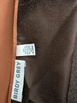 Olymp Einstecktuch weiß und braun