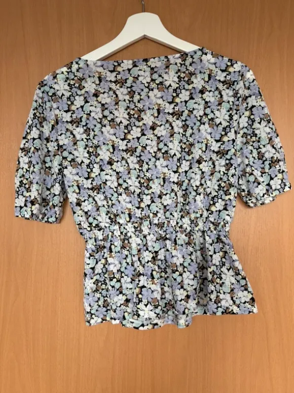 Only / Bluse / Kurzarm / Wickel / S