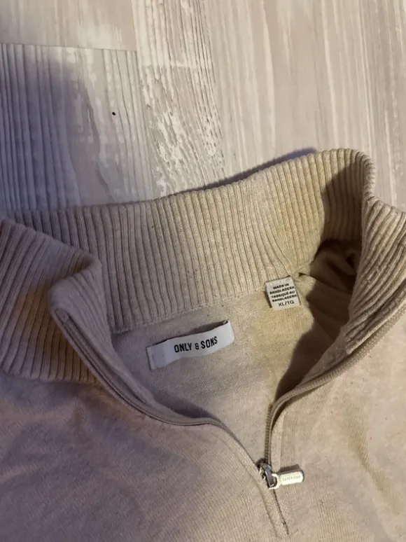 Only & Sons Half Zip Pullover