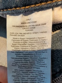 Only Jeans Madison Blush High Waist Wide, Größe XL/30, selten getragen