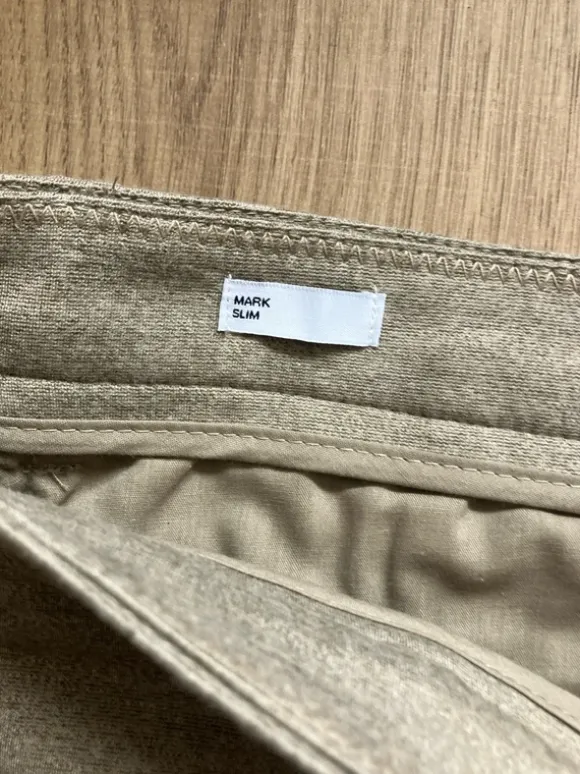 Only&sons slim maat 34/34 beige nieuw