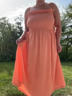 Oranges Sommerkleid von H&M