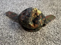 Original Bundeswehr Wintermütze Flecktarn Gr. 56 BW Ushanka 1996