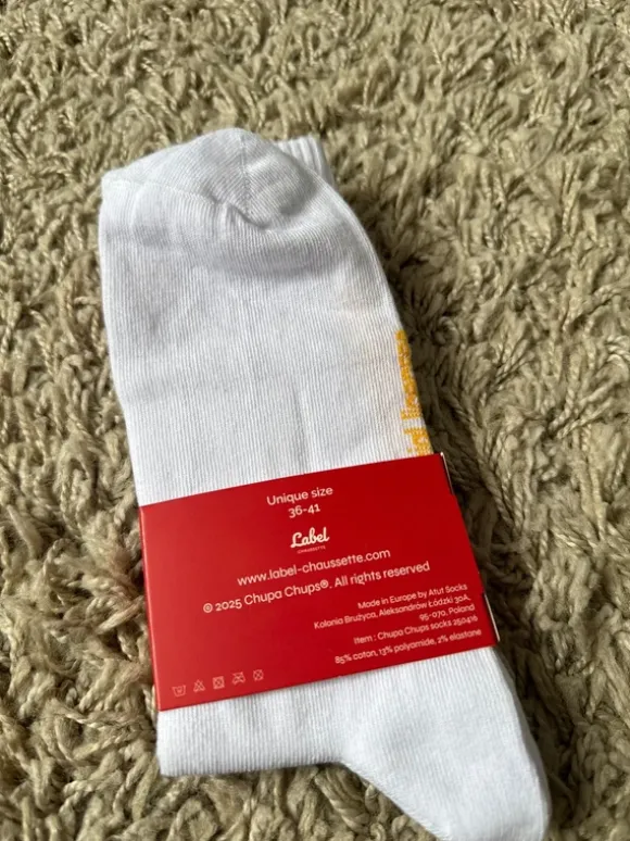 Original Chupa Chups Socken Gr. 36-41