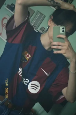 Original Mapi León FC Barcelona Femení Heimtrikot Größe XXL top Zustand