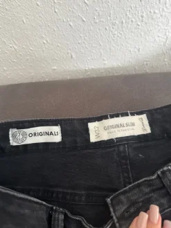 Originals Black Slim Denim Shorts