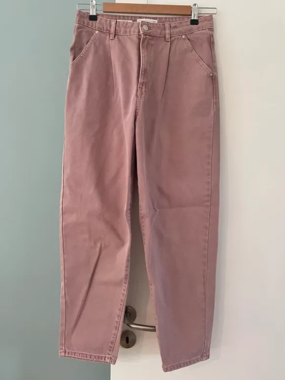 Oudroze jeans Mango