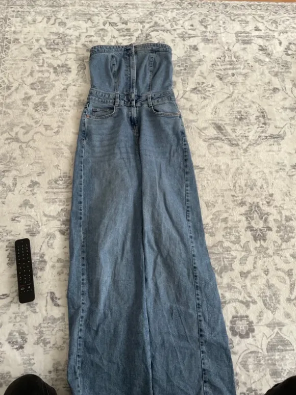 Overall jeans