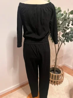 Overall/ Jumpsuit Schulterfrei Only schwarz Jersey Gr S/M
