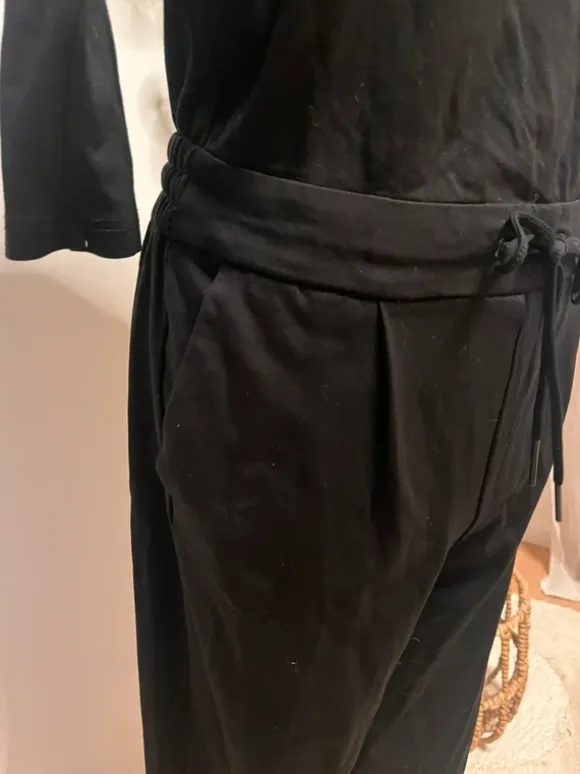 Overall/ Jumpsuit Schulterfrei Only schwarz Jersey Gr S/M