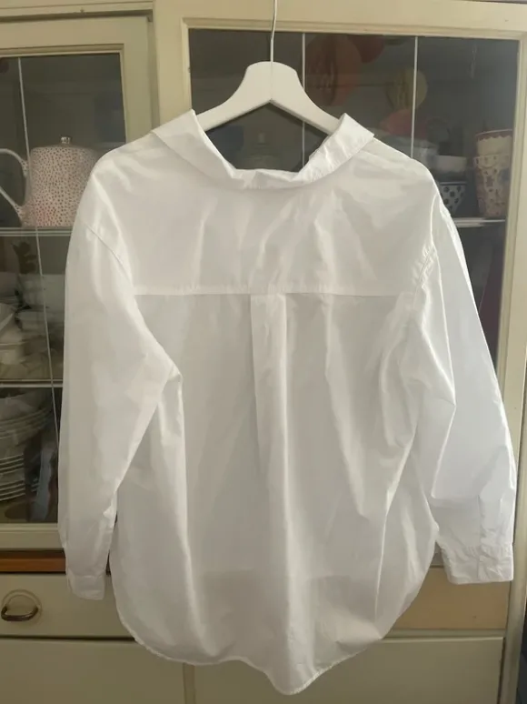Oversize Bluse weiß