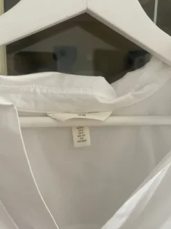 Oversize Bluse weiß