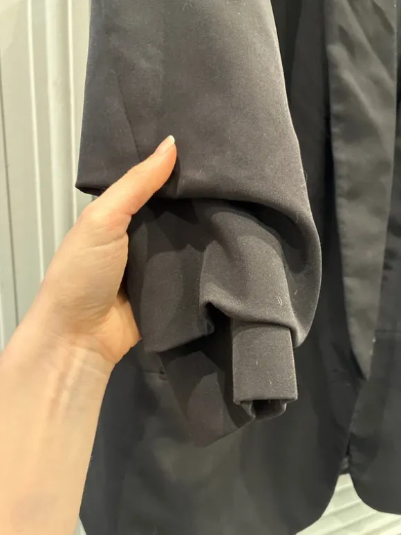 Oversized black jacket/suit jacket/blazer