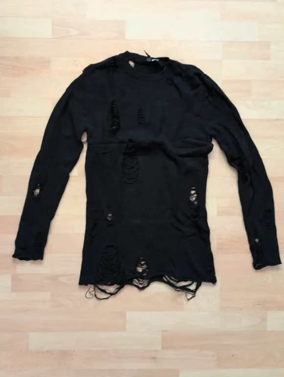 Oversized used look Pullover