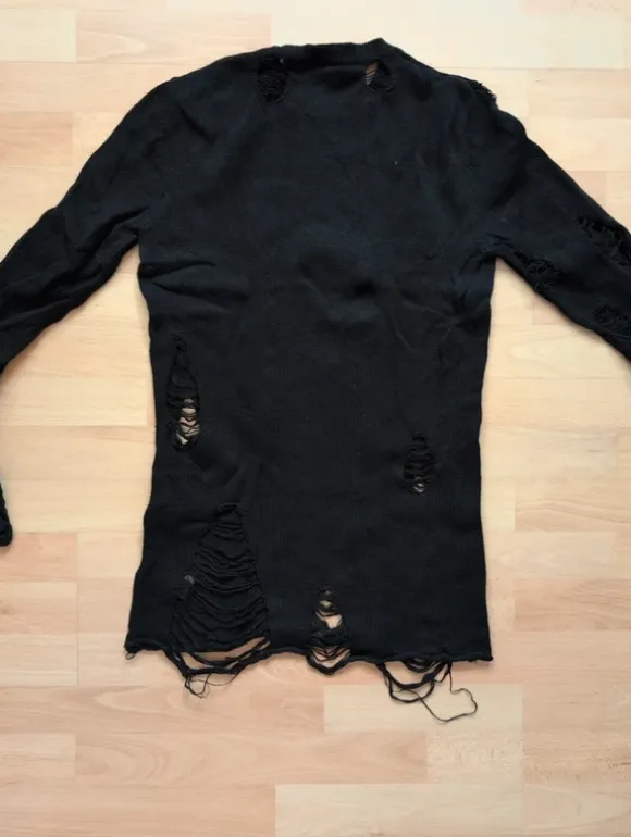 Oversized used look Pullover