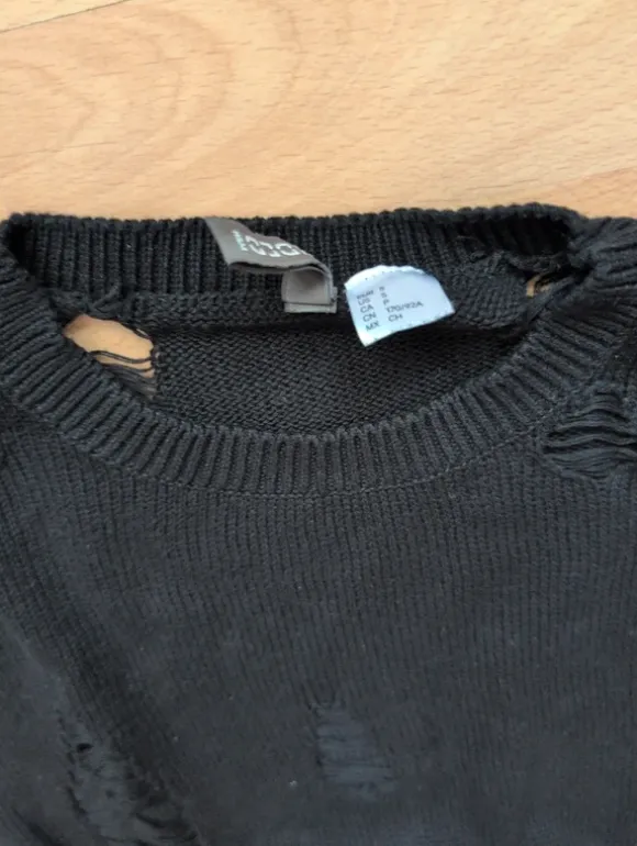 Oversized used look Pullover
