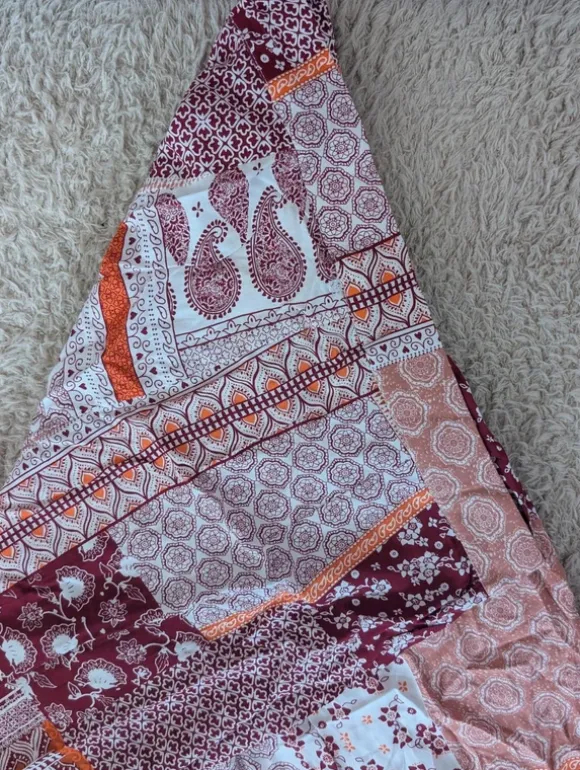 OVS Boho Sommerhose, Vintage Vibes, 00s, Y2K, Patchwork