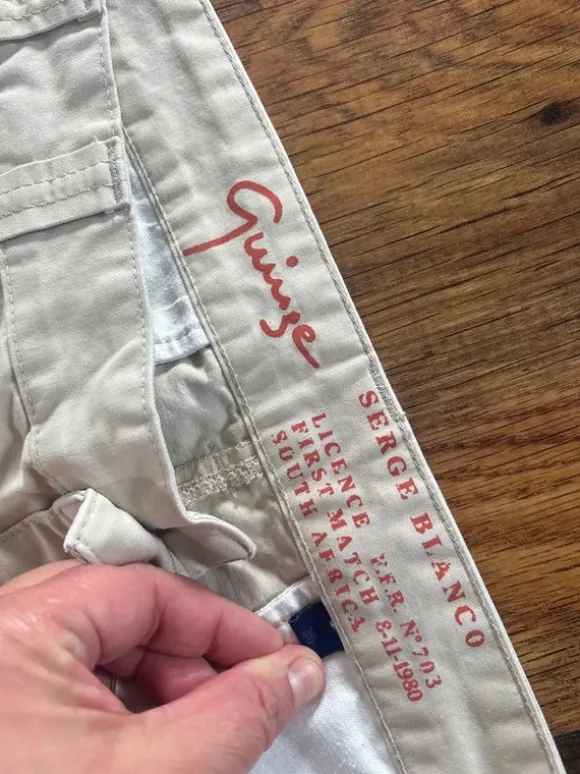 Pantalon chino homme Serge Blanco taille 44