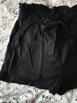 Paperbag-Hose Shorts