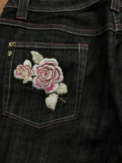 Pashanim 2000 Y2k Archiv Style Baggy bootcut Jeans