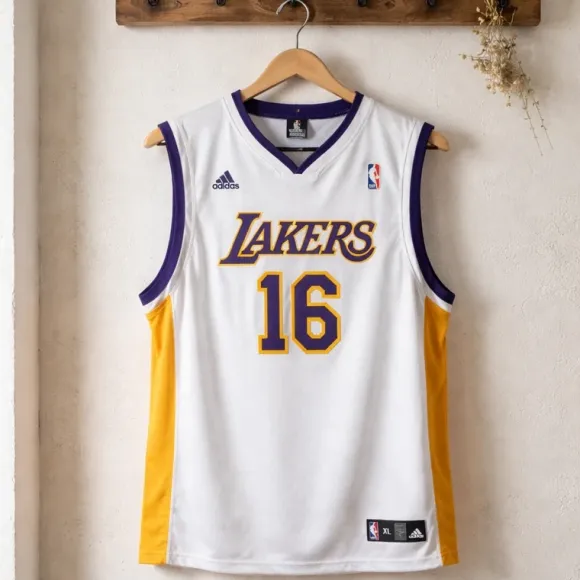 Pau Gasol Lakers NBA Jersey - Great Condition - Size XL ( Youth People )