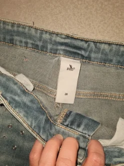 Peso eyelet denim blue Größe 28