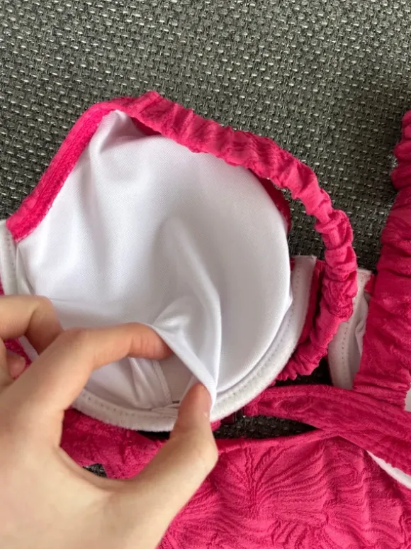 Pinker Bikini