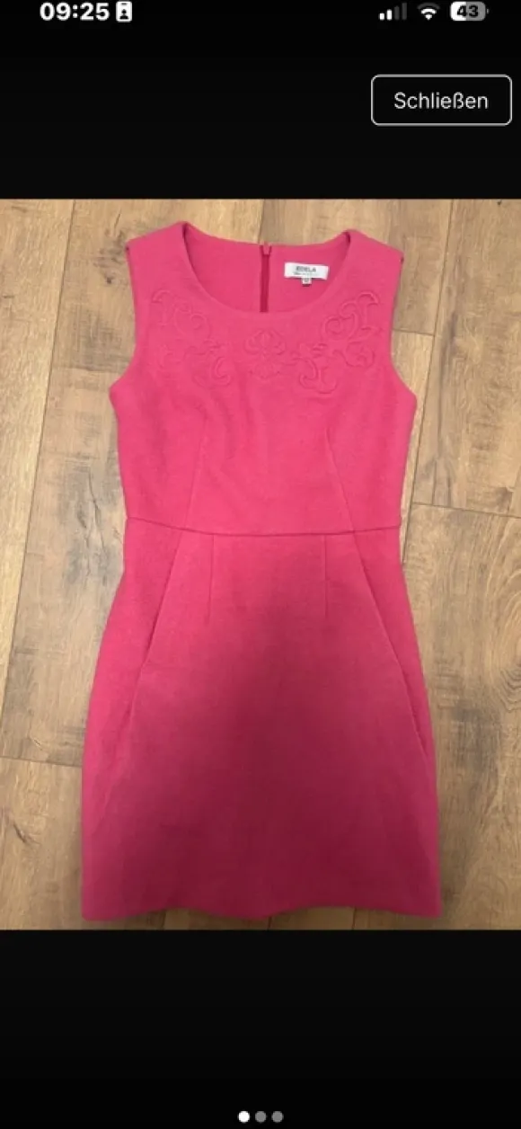 Pinkes Kleid Figurbetont Elegant Barbiecore Mini Kleid