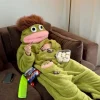 Plüsch Pyjama Anzug neu