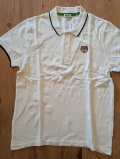 Polo Kenzo Paris – Tiger Crest – Blanc – Taille M