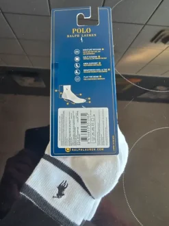 Polo Ralph Lauren 3er-Pack Sneaker-Socken weiß Gr.9-11 neu