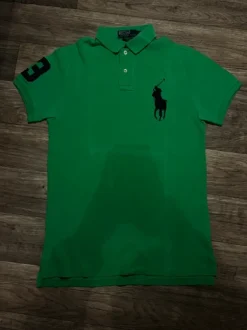 Polo Ralph Lauren Grünes Big Pony Polo Shirt – Top Zustand