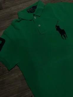 Polo Ralph Lauren Grünes Big Pony Polo Shirt – Top Zustand