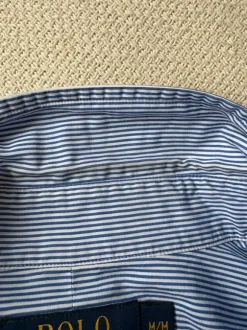 Polo Ralph Lauren Hemd Slim Fit M/ blau/weiss gestreift