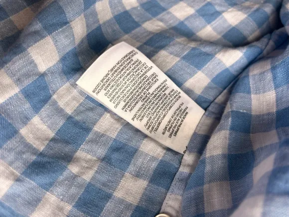 Polo Ralph Lauren Leinenhemd – Relaxed Fit – Größe L – 100 % Leinen