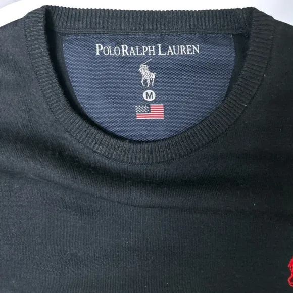 Polo Ralph Lauren Pullover dunkelblau 🐎 | Basic Old Money Style | Größe M